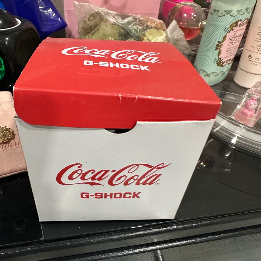 Coca-Cola G-SHOCK Collector Box in Red and White